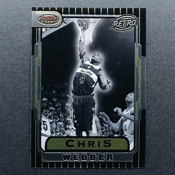 Chris Webber - 1996-97 Bowman's Best RETRO #TB2 - Picture 1 of 2